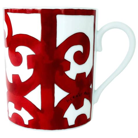 hermes guadalquivir mug|HERMES Porcelain Balcon du Guadalquivir Mug .